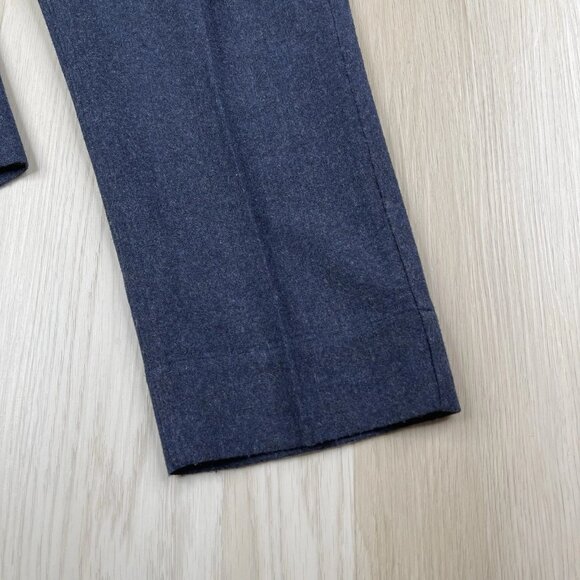 Sibel Saral Pants Trousers Wool Blend Cropped Bottom Edge Women’s Size XS Italy - Picture 7 of 13